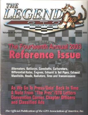 オートレースマガジン 2002年 14 Issues The Legend GTO Assoc of America Magazines January