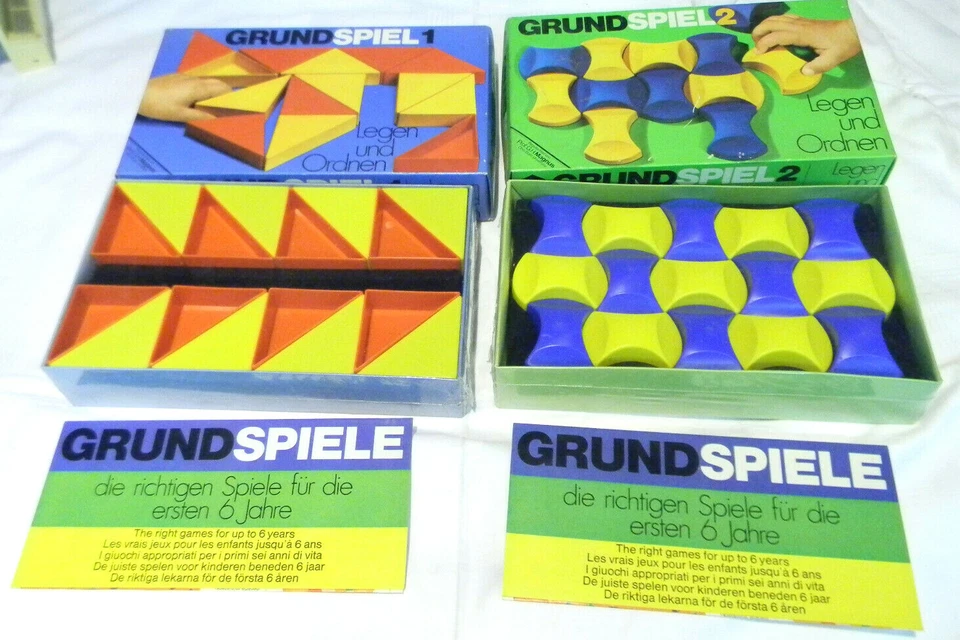 Prestofix Vintage GRUNDSPIEL 1 +2 aus 1970er Jahre OVP Sammler RAR Toy Baby MIB - Bild 2 von 4