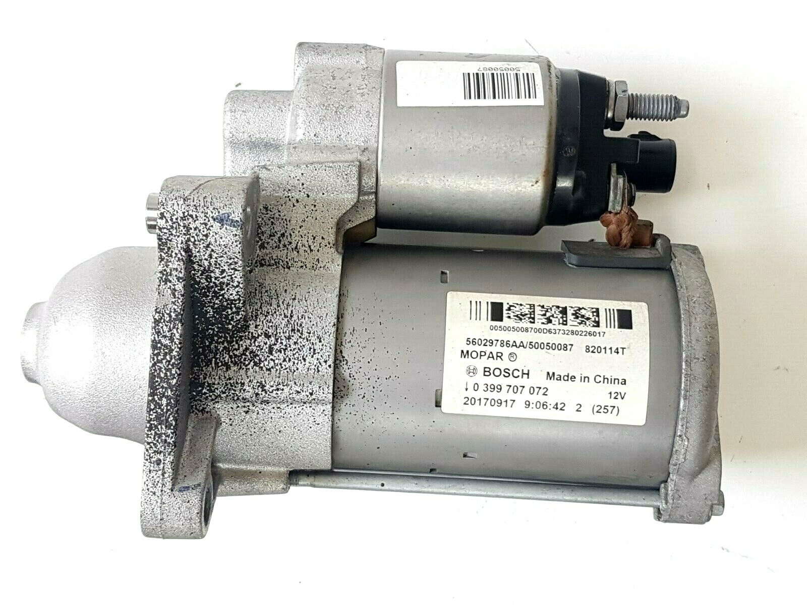 JEEP COMPASS 1.4L 2017 103kW RHD STARTER MOTOR OEM 56029786AA