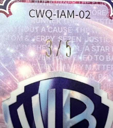 Superman 🔥 2024 Kakawow Cosmos Warner Bros. Lucky Mini Art Auto /5 SSP DC RARE - Picture 11 of 13