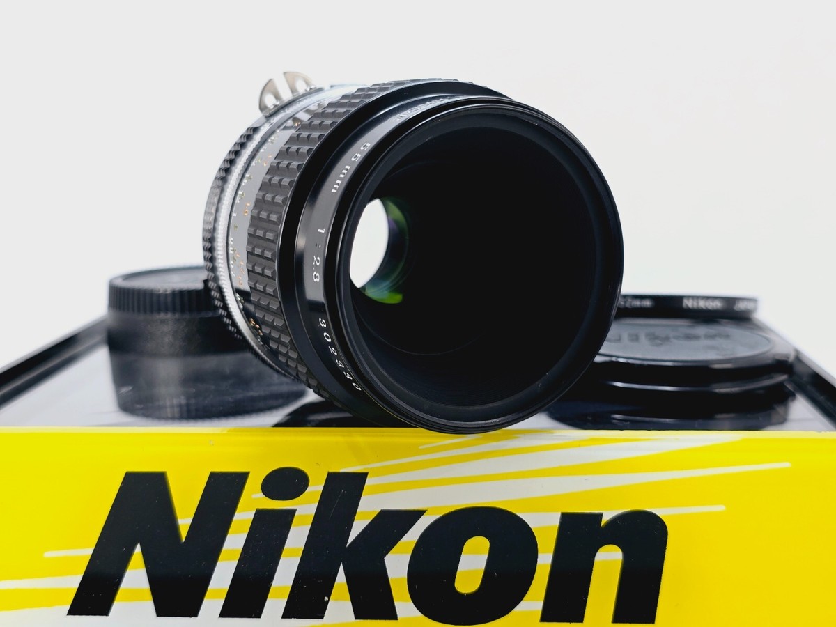 Read🌸[Opt. Near MINT] Nikon Micro Nikkor Ai-s Ais 55mm F2.8 MF