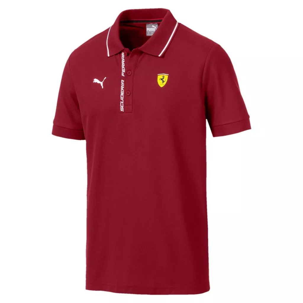 Ferrari mens top polo shirt