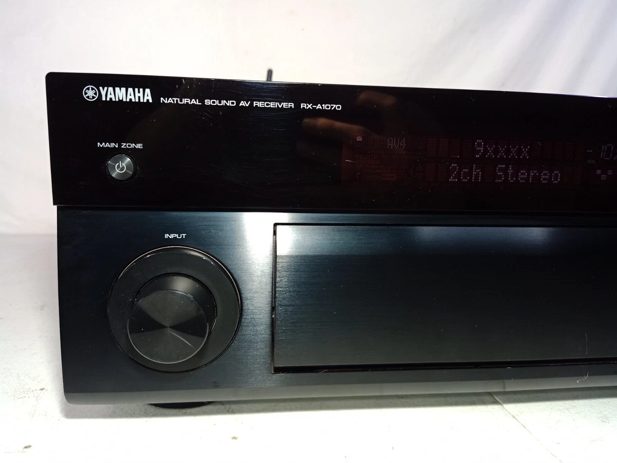 Yamaha Aventage RX-A1070 7.2 Channel Natural Sound A/V Receiver w/Remote  Bundle
