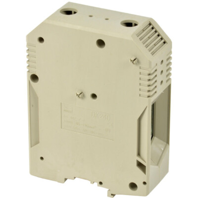 Dinkle 240 mm DIN Schiene Terminal grau