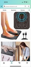 IPDOU EMS Foot Massager,Folding Portable Feet Massage Machine,Electronic Muscle