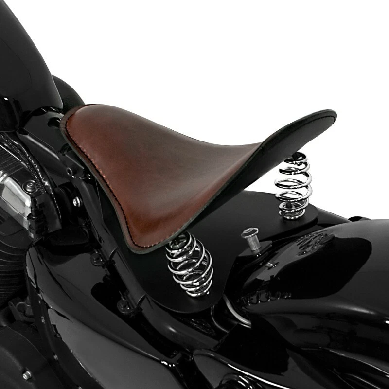 Solo Federsattel mit Grundplatte Craftride SG10 braun - Bild 3 von 4