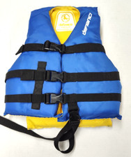 Defiance Life Vest For Child Size 30-50 Lb Style: A Model: 1702 Blue Yellow