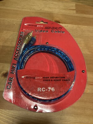 Sting Pro High Definition Video Audio Cable 3ft RC-76