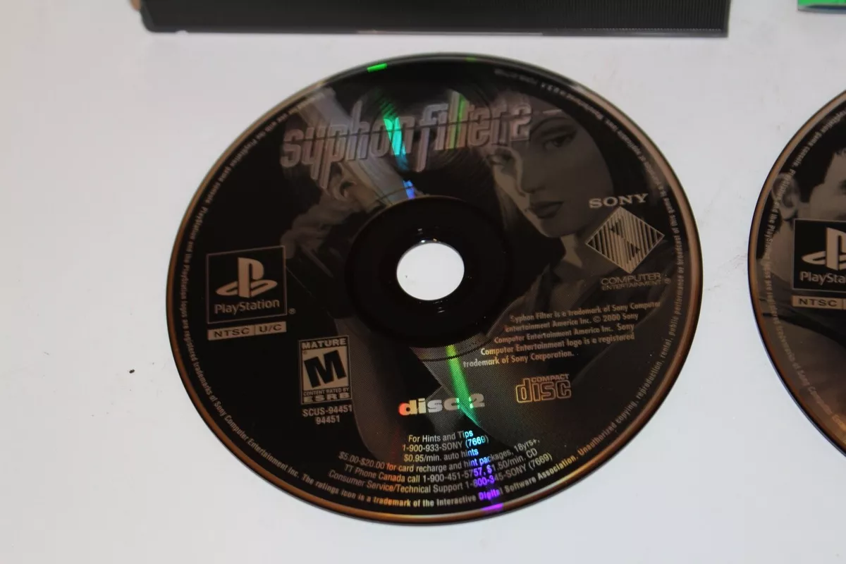 Buy Syphon Filter 2 PS1 CD! Cheap game price