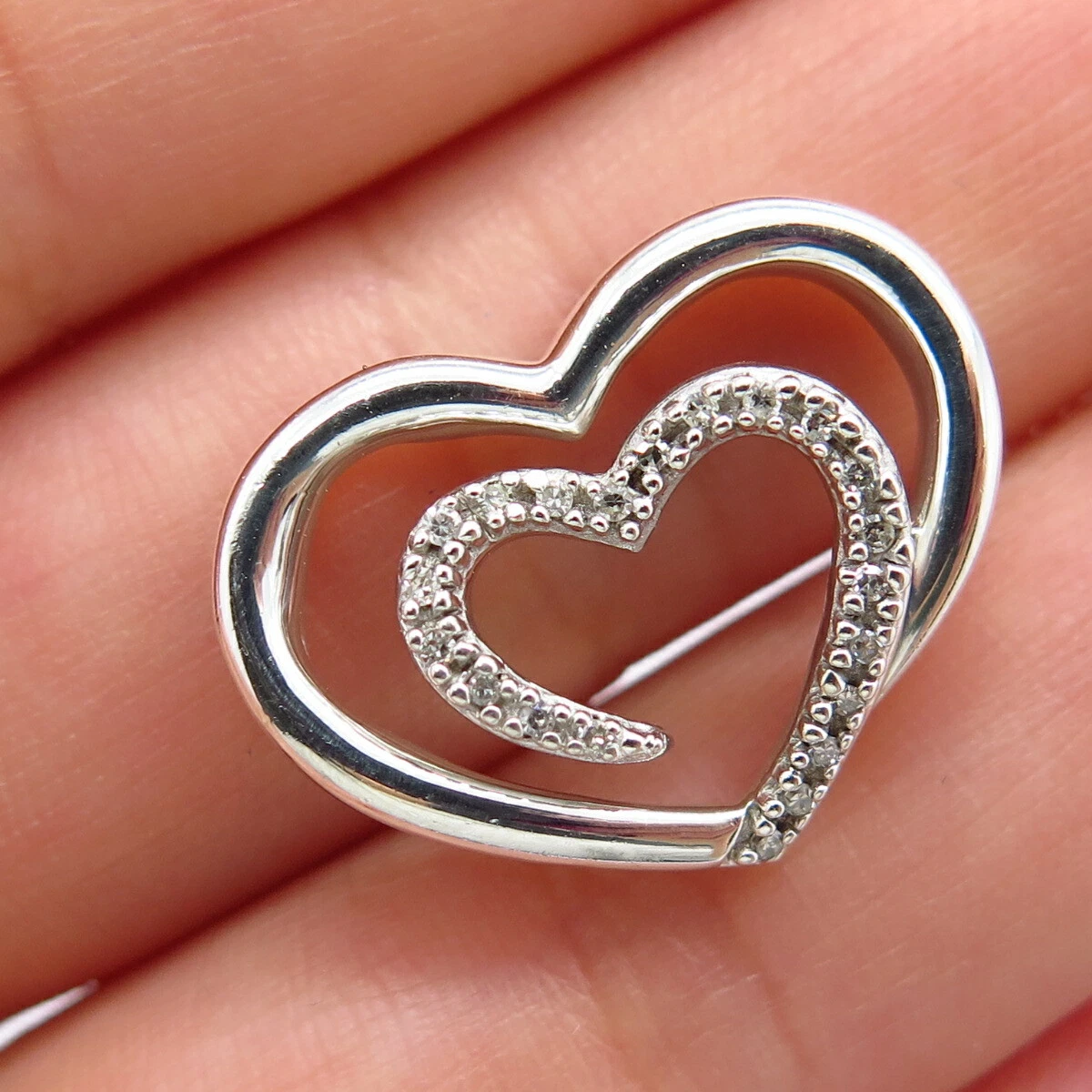 Diamond hotsell slide pendant