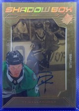 2020-21 Upper Deck SPX Shadow Box Gold TY Dellandrea 093/175 Dallas Stars