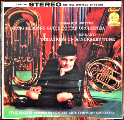 AUDIOPHILE CISCO USA BRITTEN ''Young Person's Guide to Orchestra'' HQ-180g Lted SS