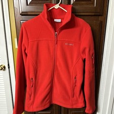NWOT Women s Columbia Red Fleece Jacket Size S