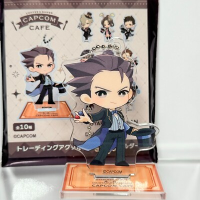 Phoenix Wright Ace Attorney Capcom Cafe Magician Acrylic Stand Charm (NEW)