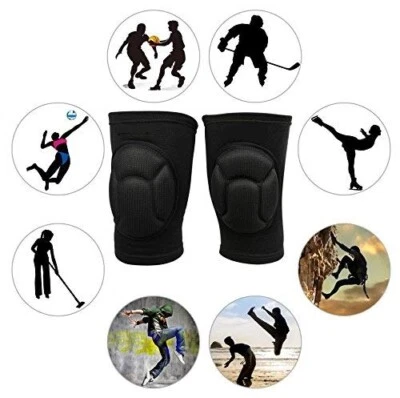Knee Pads For Dance Exercise Protector Pads Gym Bike Volleyball All Sports
