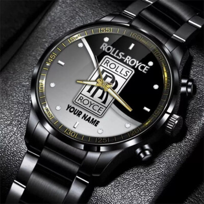 Gold Rolls Royce Watch Personalized Rolls-Royce Watch For Men - Main Image