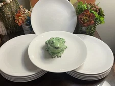 PIER 1 New Essentials Coupe 11" | White | 6 Dinner Plates | 2 Sets Available