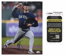 BRYAN WOO SIGNED 11x14 PHOTO AUTOGRAPHED SEATTLE MARINERS w/JSA COA!