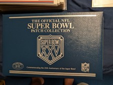 Official NFL Super Bowl Patch Collection Willabee Ward 1-40 Patches