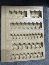 Countex II Coin Sorting Tray MMI Industries 21-6110 Change Sort 9.75" x 7.5" EUC