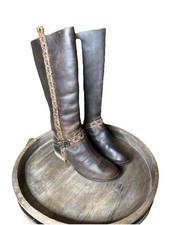 Woman’s Leather  Sbicca  vintage collection boots size 7 New With Out Box