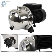 1209GPH 115V Shallow Well Booster Jet Stainless Steel Irrigation Pump 1.2HP