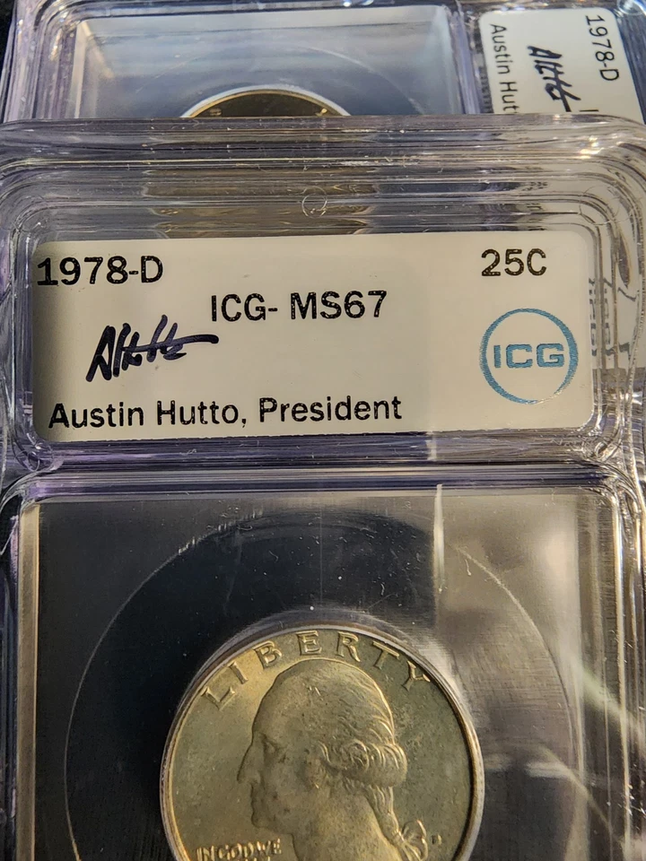 1978-D Washington Quarter ICG MS67 - Low Pop, Only 5 Graded Higher! - Image 3 of 4