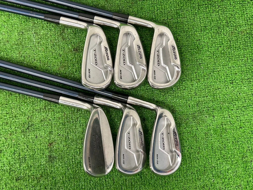 Mizuno T-ZOID MX-15 Iron Set 5.6.8.9+PW+FW LH T-ZOID Regular Graphite EL3953 - Image 2 of 4