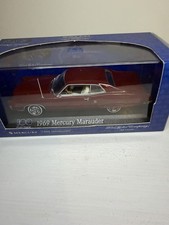 Minichamps 1/43 1969 Mercury Marauder Hardtop Coupe Red Ford 100 Years 400082121