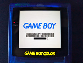 Nintendo Game Boy Color Handheld Console Upgraded w/ GBC RETRO PIXEL IPS LCD KIT