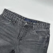 Lucky Brand Billy Straight Leg Jeans Gray Wash Denim Women's Size 20