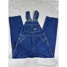 VTG OshKosh B'Gosh Made in USA Denim Bib Overalls Men's Size 30/30