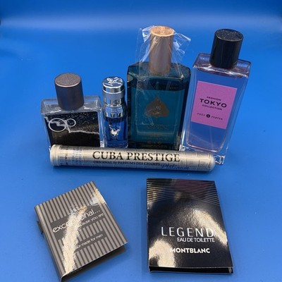 COLOGNE LOT OF 5 , Beverly Hills Polo, Cuba, Mont Blanc, Coty Aspen