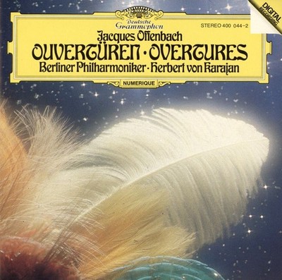 Offenbach - Overtures - Herbert von Karajan - BPO (DG 1st W. GERMAN Issue)
