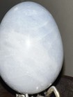 2.5” Blue Calcite Crystal Egg stand not included #228 — photo 5