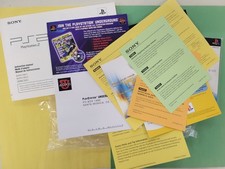 SONY PlayStation 2 PS2 Instruction Manual Bundle For Console Only SCPH-70011 /12