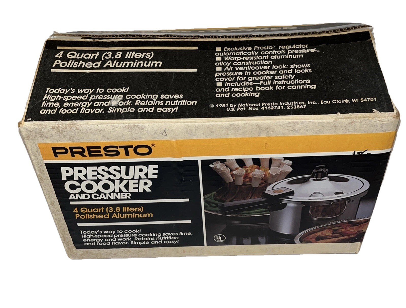 And Canner Model 01210 4qt 3.8l Brand New
