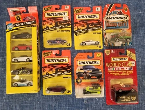 VTG • Matchbox Die-Cast Car Lot Of 11 • 1990's • New/Sealed!