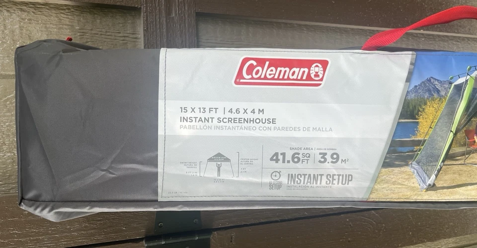 Casa de pantalla instantánea Coleman 15’ X 13’ - Color musgo/verde - Recogida local solo OH Foto 2 de 4