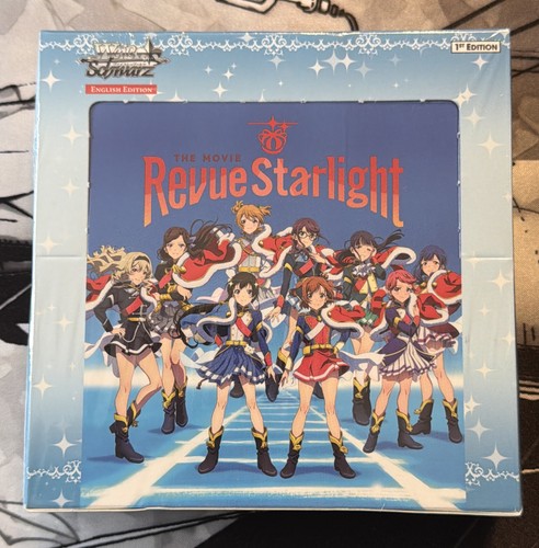 New Weiss Schwarz Revue Starlight The Movie 1st Edition English Booster Box x1