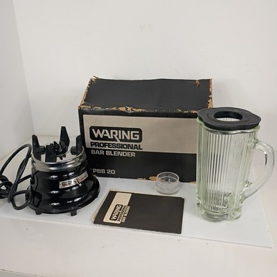 VTG 90s Waring Professional Bar Blender PBB20 Tested W/ Pitcher Complete