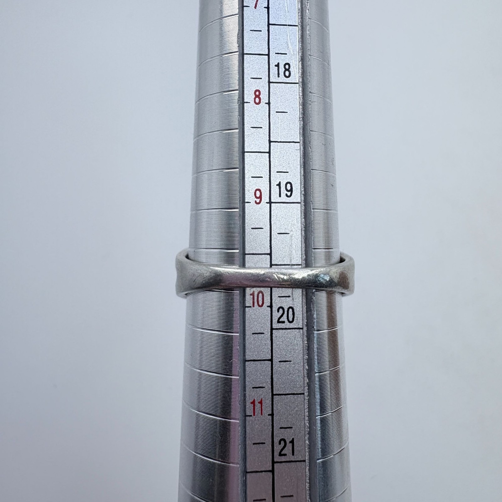 Amethyst Channel Set Statement Ring VTG Solid Ste… - image 8