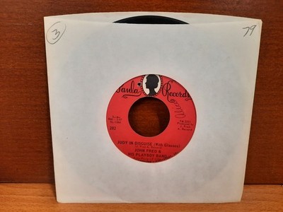 45 / John Fred & His Playboy Band / 1967 / Judy In Disguise (With Glasses)
