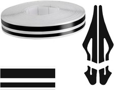32Ft Pinstriping Tape, Vinyl Pin Striping Decals Trim Stripe Tape DIY Black