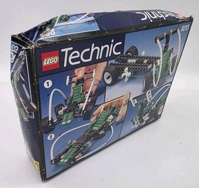 Lego Technic 8213 Spy Runner Race Car Green Vintage