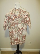 cooke-street-honolulu-brown-beige-green-tropical-leaf-short-sleeve-buttondown-s