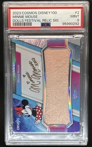 Mickey Mouse [Green] #CDT-DFGR-01 2025 Kakawow COSMOS Disney Dolls Patch Signature card