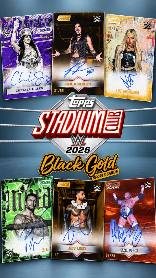$1 WWE STADIUM CLUB + WWE UNIVERSE MIXERS