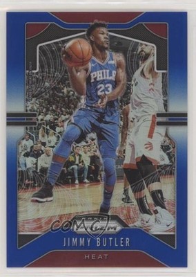 2019-20 Panini Prizm Blue Prizm 7/199 Jimmy Butler #246 00fh