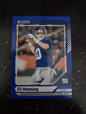 2024 Panini Donruss Eli Manning #75 Blue Press Proof (29)